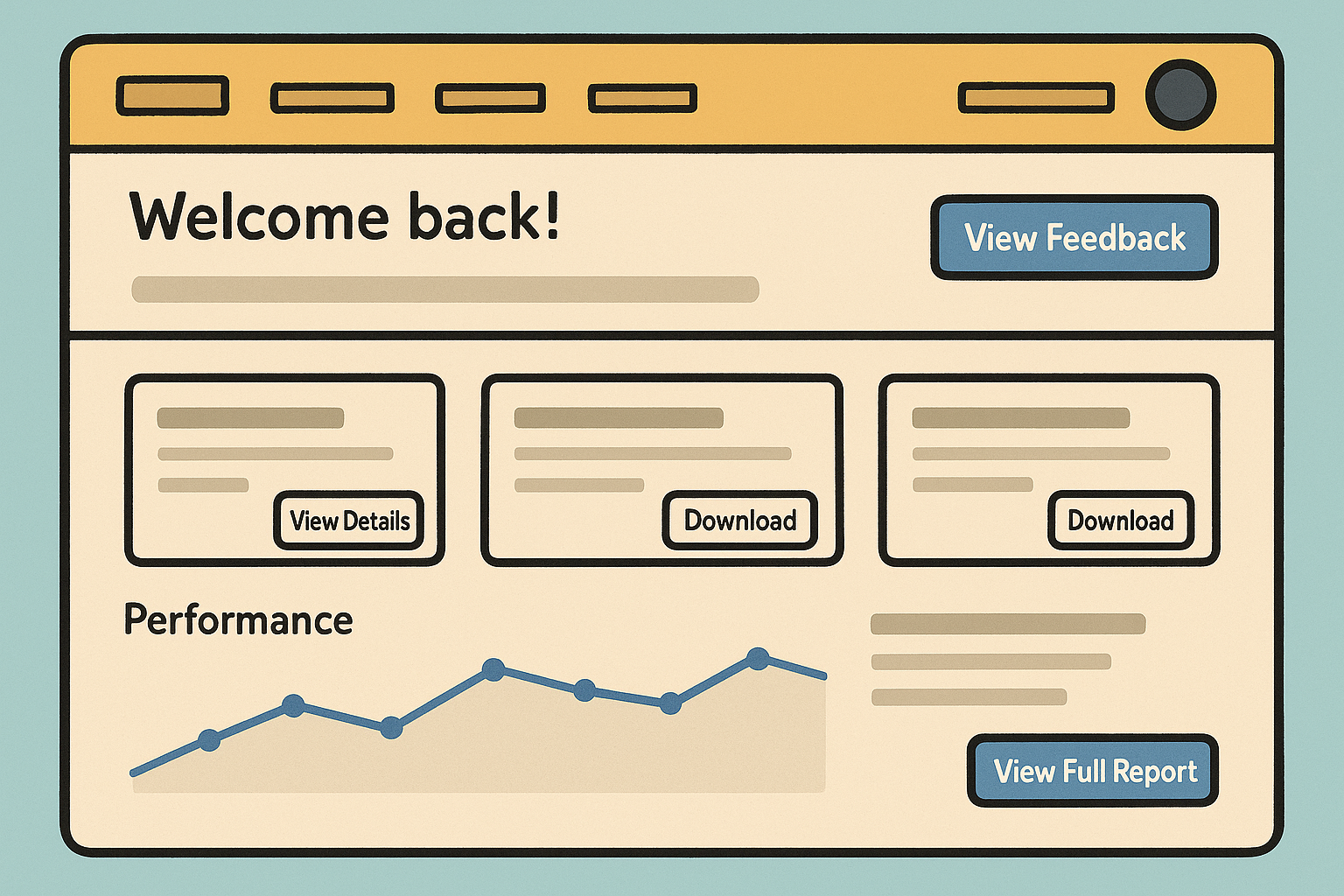 Teacher Dashboard with Performance Metrics