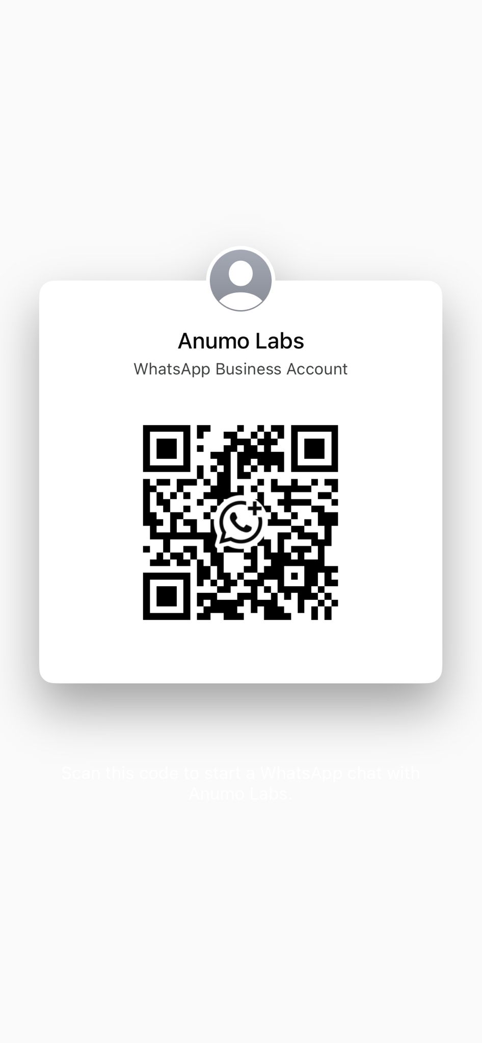 WhatsApp QR Code